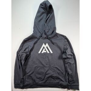 The North Face Hoodie Mountain Athletics Gray Pullover Sweatshirt Size Large Men